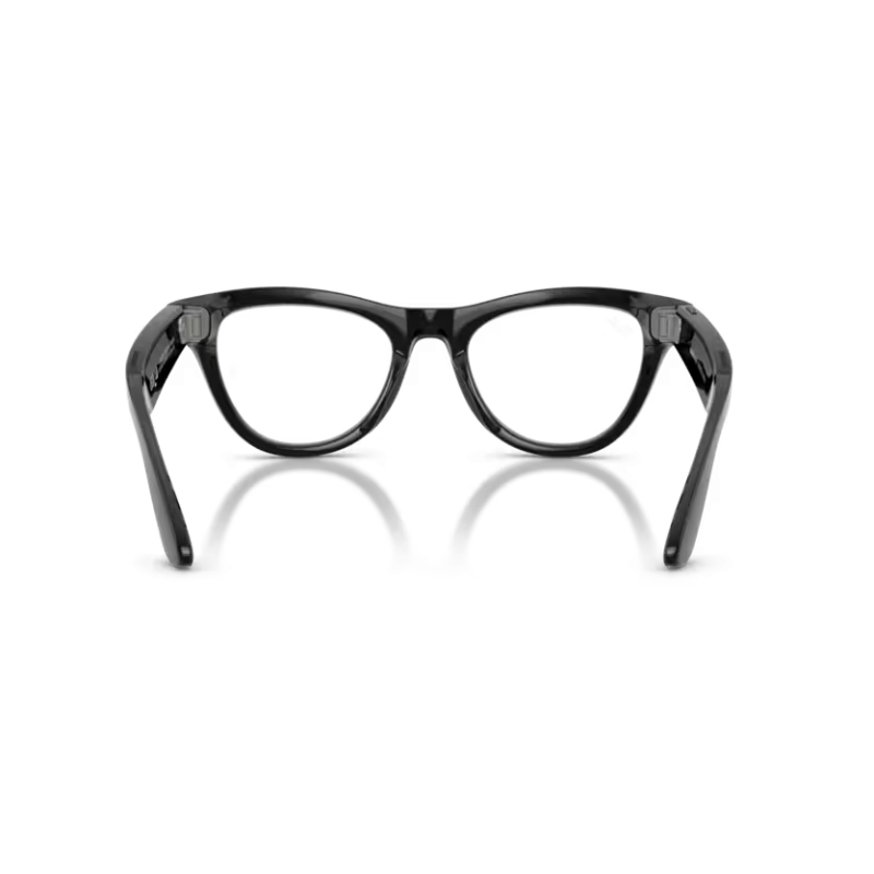 Ray-Ban META (Gen 2) Skyler - Noir brillant avec lentilles Transitions® améthyste