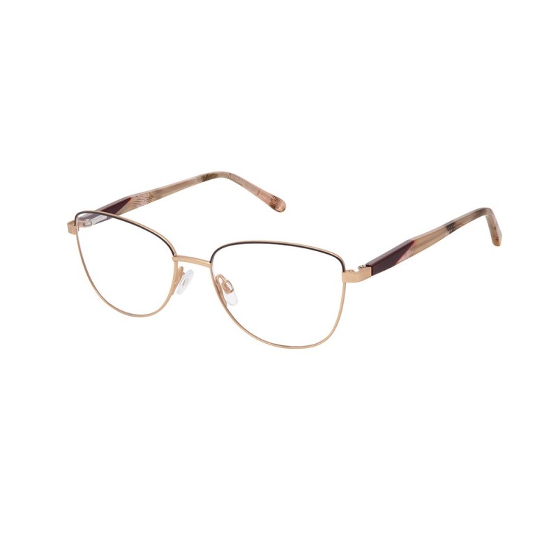 Superflex SF-684 - Aubergine et or rosé