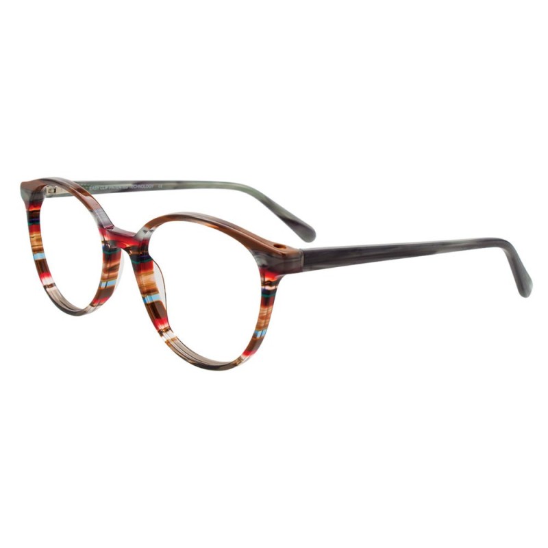 EasyClip EC709 - Brun et rayures multicolores