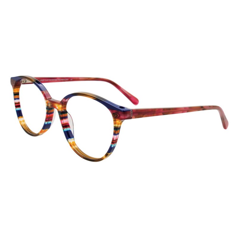 EasyClip EC709 - Bleu et rayures multicolores