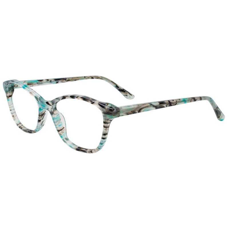 EasyClip EC691 - Turquoise & Black Marble Mix