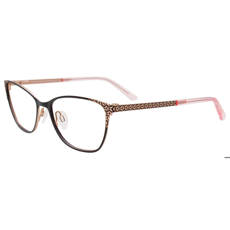 EasyClip EC683 - Noir mat et bordure or rosé